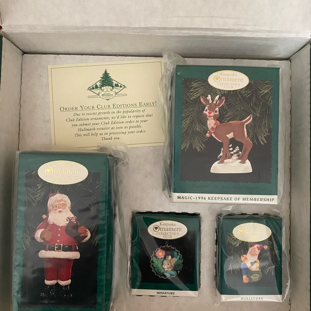 1996 Hallmark Ornament Collectors Box